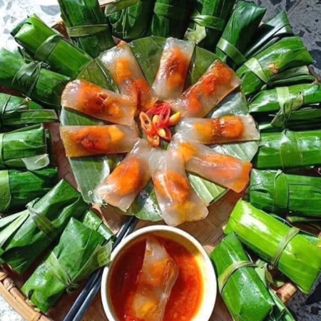 10 bánh lọc gói sống